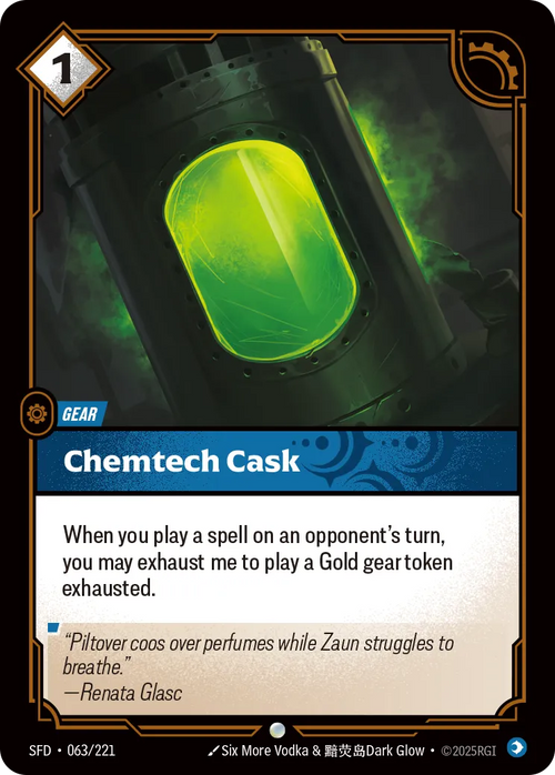 Chemtech Cask (Common) [ Inglese / Cinese Semplificato ]