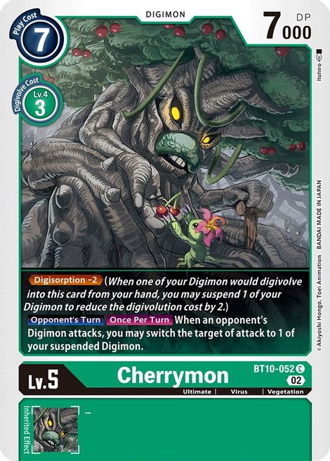 Cherrymon BT10-052 [ Inglese / Giapponese ]