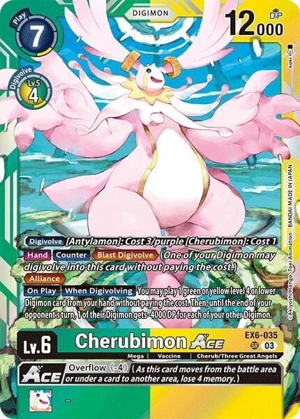 Cherubimon Ace EX6-035 [ Inglese / Giapponese ]