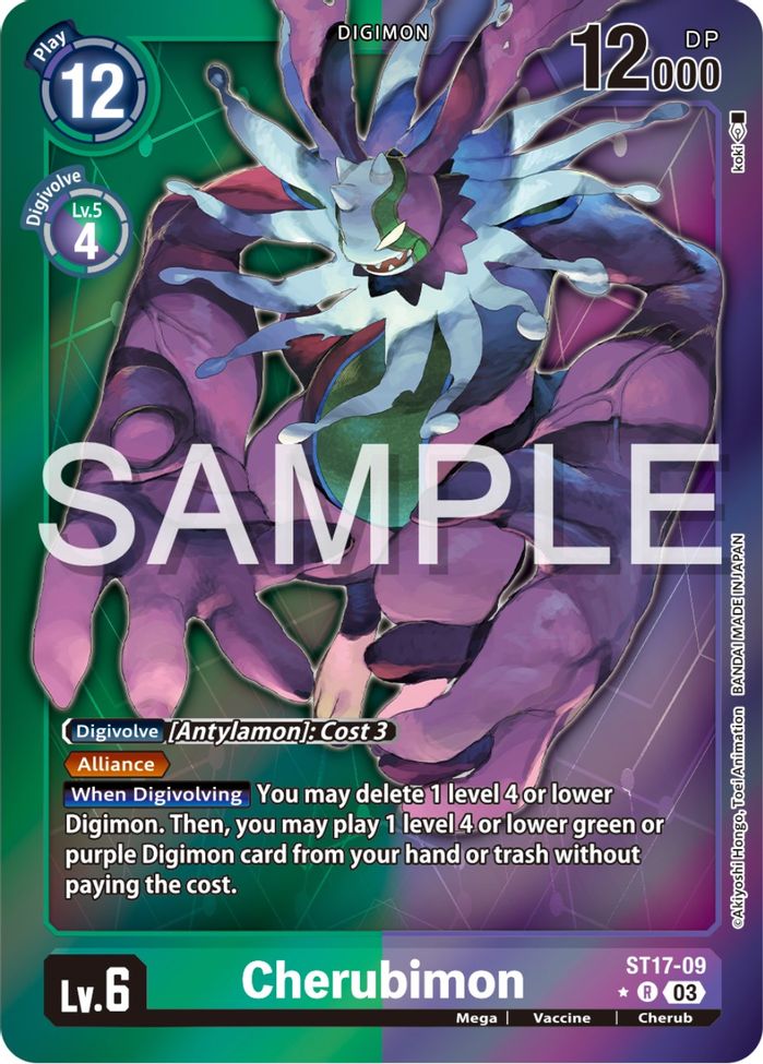 Cherubimon ST17-09 [ Inglese / Giapponese ]