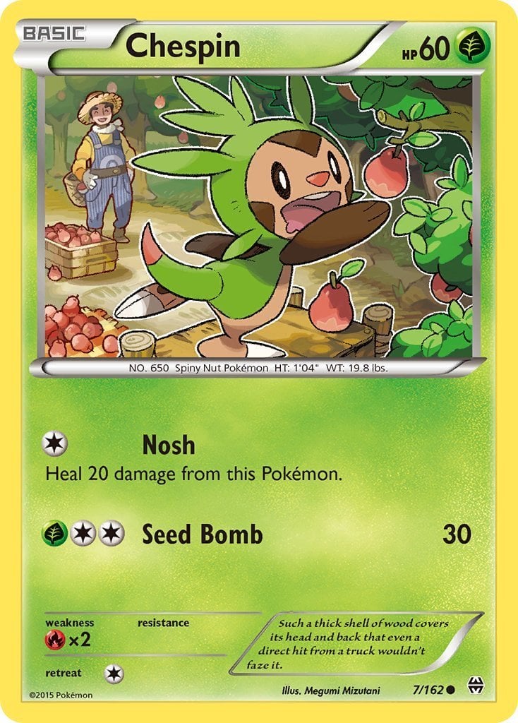 Chespin - Turbo Blitz 7/162 [ Italiano / Inglese ]
