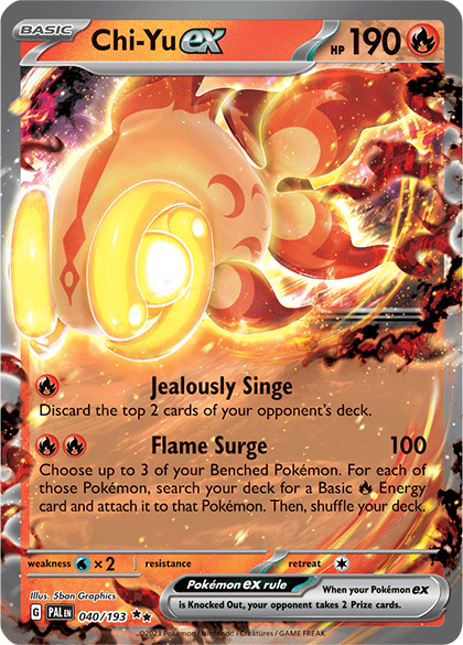 Chi-Yu-ex - Evoluzioni a Paldea 040/193 [ Italiano ]