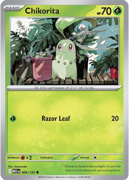 Chikorita - Megaevoluzione 008/132 [ Italiano ]