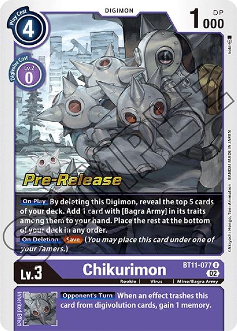 Chikurimon BT11-077 [ Inglese / Giapponese ]