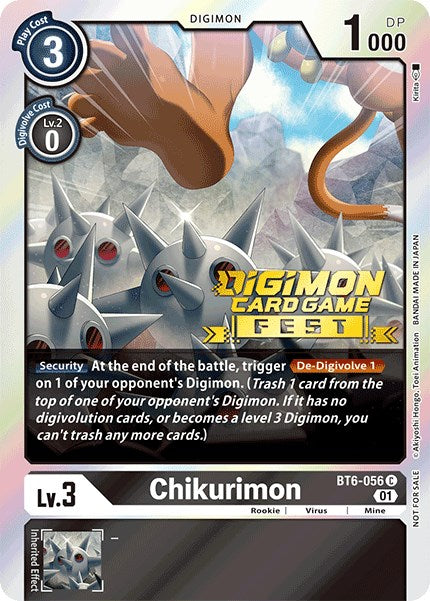 Chikurimon BT6-056 [ Inglese / Giapponese ]
