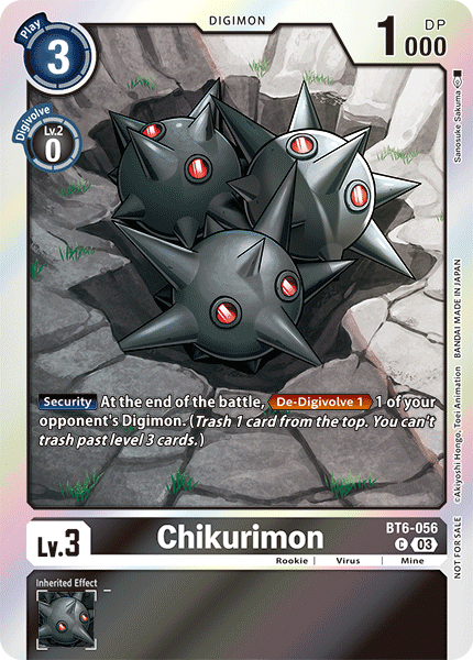 Chikurimon BT6-056 [ Inglese / Giapponese ]