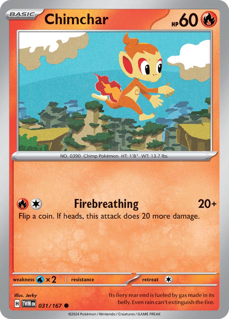 Chimchar - Crepuscolo Mascherato 031/167 [ Italiano ]