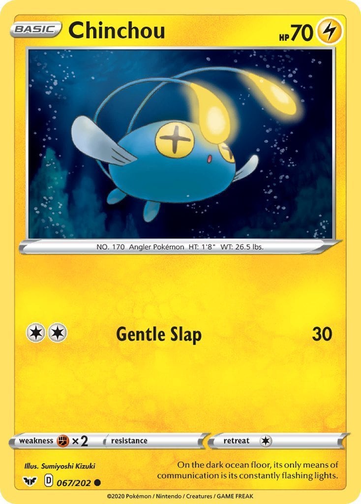 Chinchou - Spada e Scudo 67/202 [ Italiano / Inglese ]