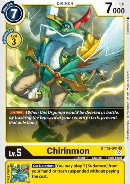 Chirinmon BT13-041 [ Inglese / Giapponese ]