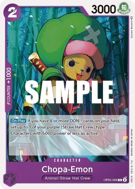 Chopa-Emon OP05-068 [ Inglese / Giapponese / Francese / Cinese Semplificato ]