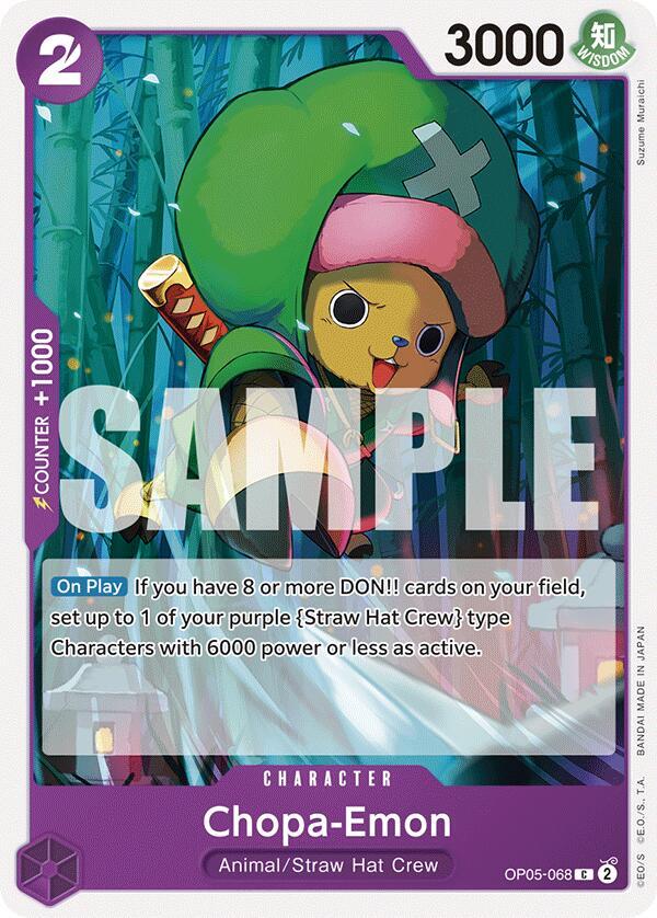 Chopa-Emon OP05-068 [ Inglese / Giapponese / Francese / Cinese Semplificato ]