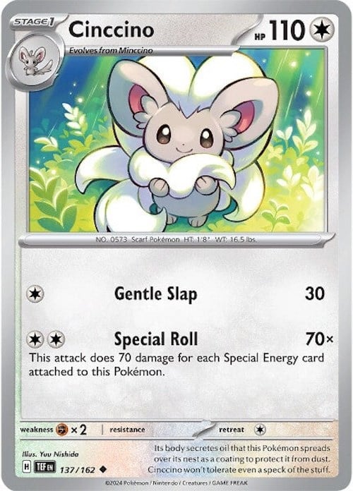 Cinccino - Cronoforze 137/162 [ Italiano ]