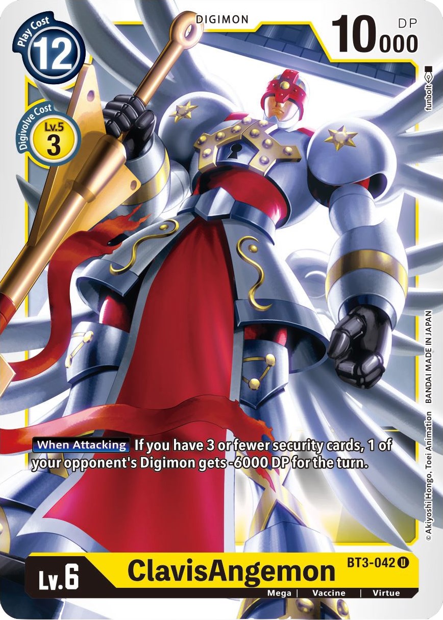 ClavisAngemon BT3-042 [ Inglese / Giapponese ]