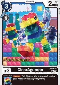 ClearAgumon ST15-03 [ Inglese / Giapponese ]