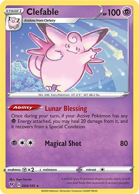 Clefable - Voltaggio Sfolgorante 064/185 [ Italiano / Inglese ]