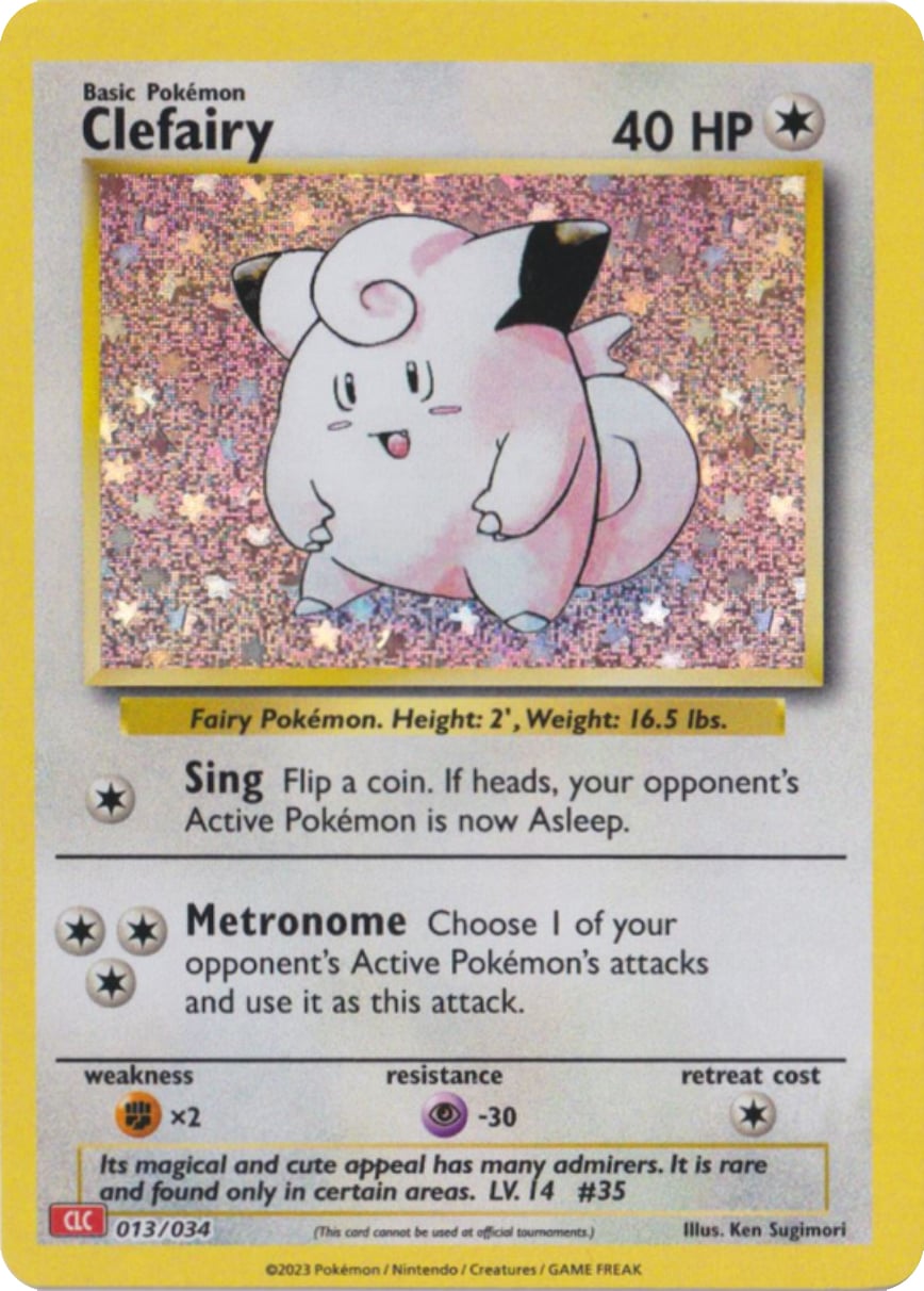 Clefairy - Pokémon TCG Classic: Charizard & Ho-Oh ex Deck 013/034 [ Inglese ]