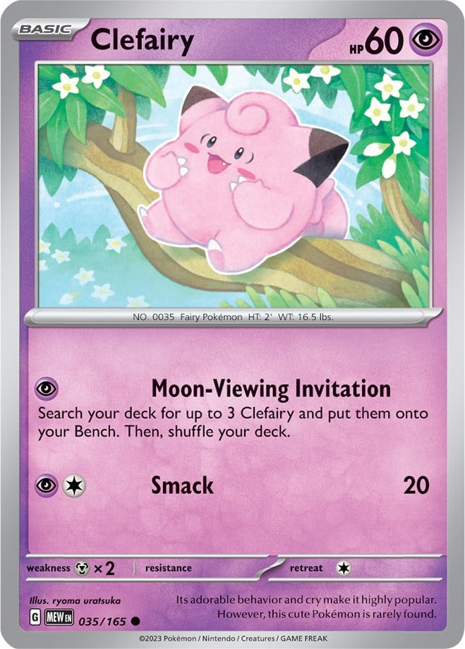 Clefairy - 151 035/165 [ Italiano / Inglese ]