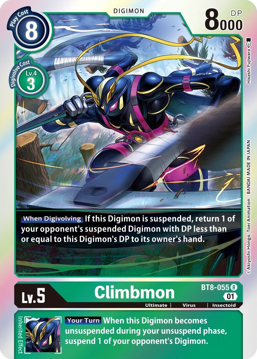 Climbmon BT8-055 [ Inglese / Giapponese ]