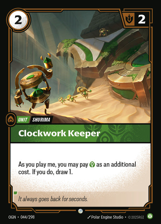 Clockwork Keeper (Common) [ Inglese / Cinese Semplificato ]