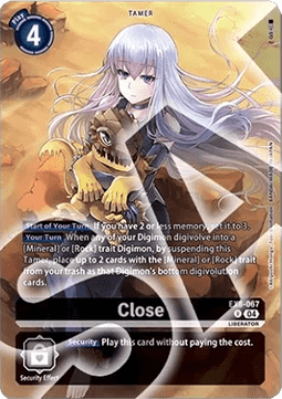 Close EX8-067 [ Inglese / Giapponese ]