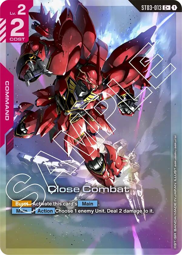 Close Combat ST03-013 [ Inglese / Giapponese ]