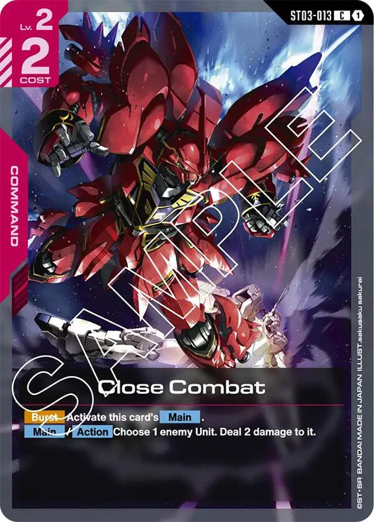 Close Combat ST03-013 [ Inglese / Giapponese ]