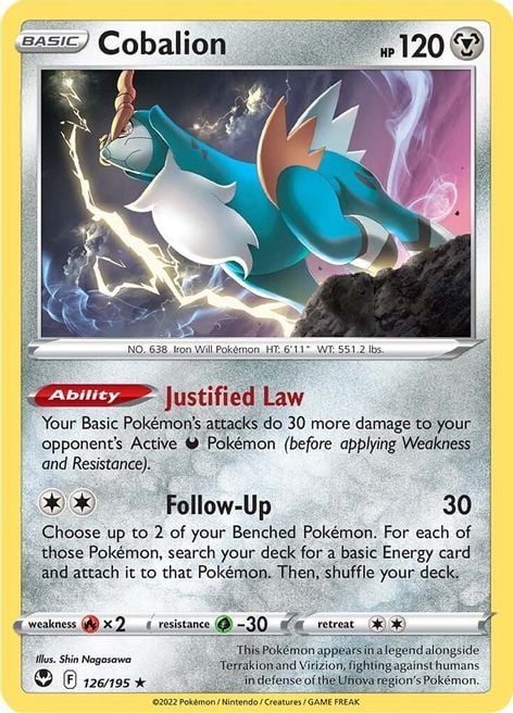 Cobalion - Tempesta Argentata 126/195 [ Italiano ]