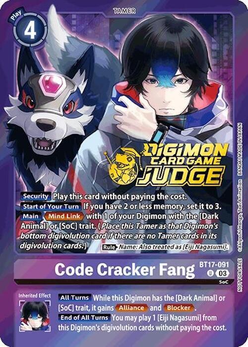 Code Cracker Fang BT17-091 [ Inglese / Giapponese ]
