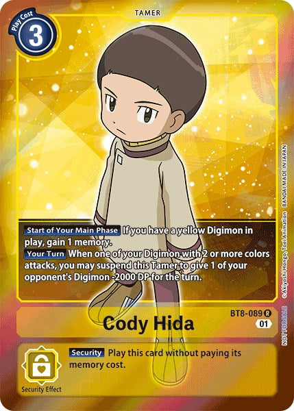 Cody Hida BT8-089 [ Inglese / Giapponese ]
