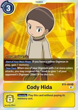 Cody Hida BT8-089 [ Inglese / Giapponese ]