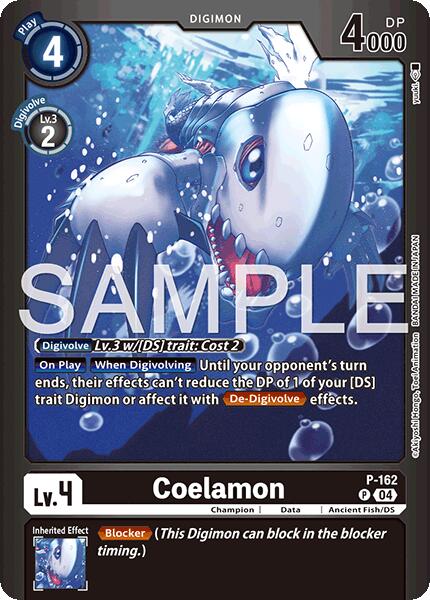 Coelamon P-162 [ Inglese / Giapponese ]