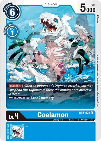 Coelamon BT5-026 [ Inglese / Giapponese ]