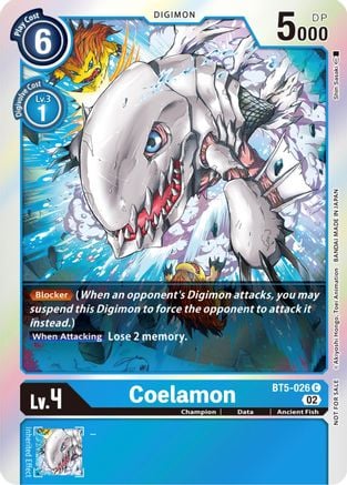 Coelamon BT5-026 [ Inglese / Giapponese ]