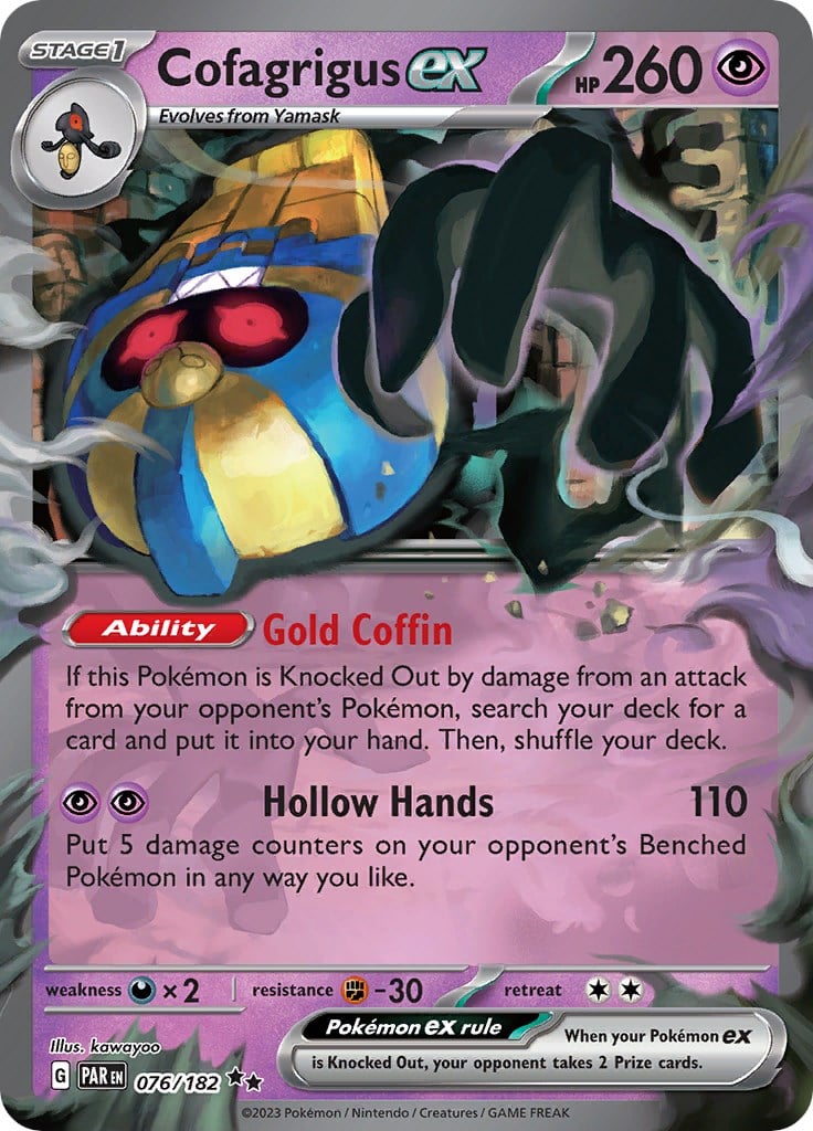 Cofagrigus-ex - Paradosso Temporale 076/182 [ Italiano ]