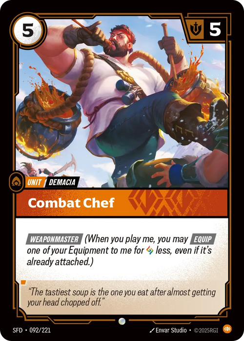 Combat Chef (Common) [ Inglese / Cinese Semplificato ]