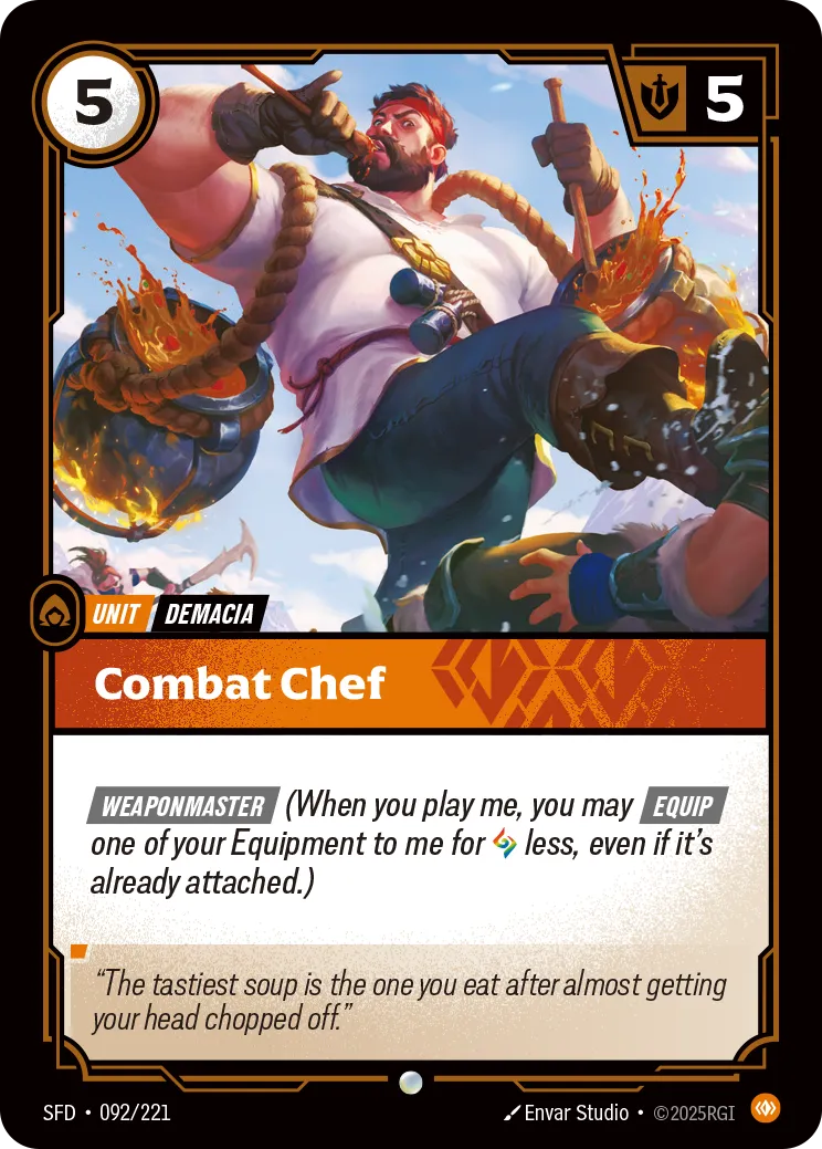 Combat Chef (Common) [ Inglese / Cinese Semplificato ]