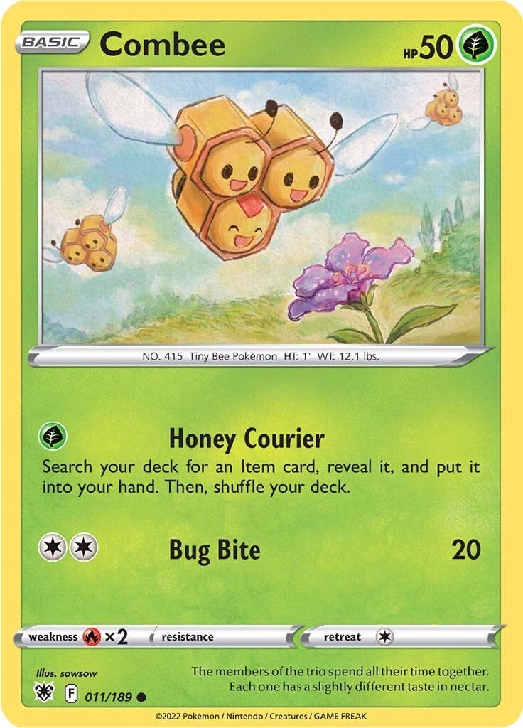 Combee - Lucentezza Siderale 011/189 [ Italiano / Inglese ]