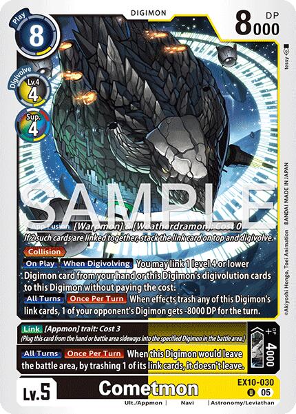 Cometmon EX10-030 [ Inglese / Giapponese ]