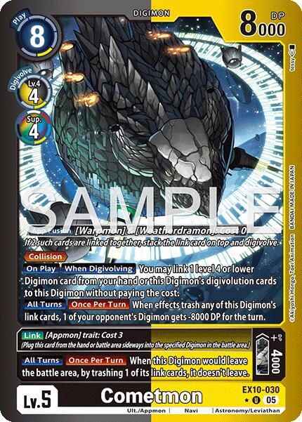 Cometmon EX10-030 [ Inglese / Giapponese ]