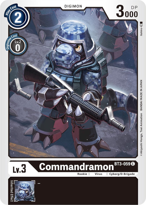 Commandramon BT3-059 [ Inglese / Giapponese ]