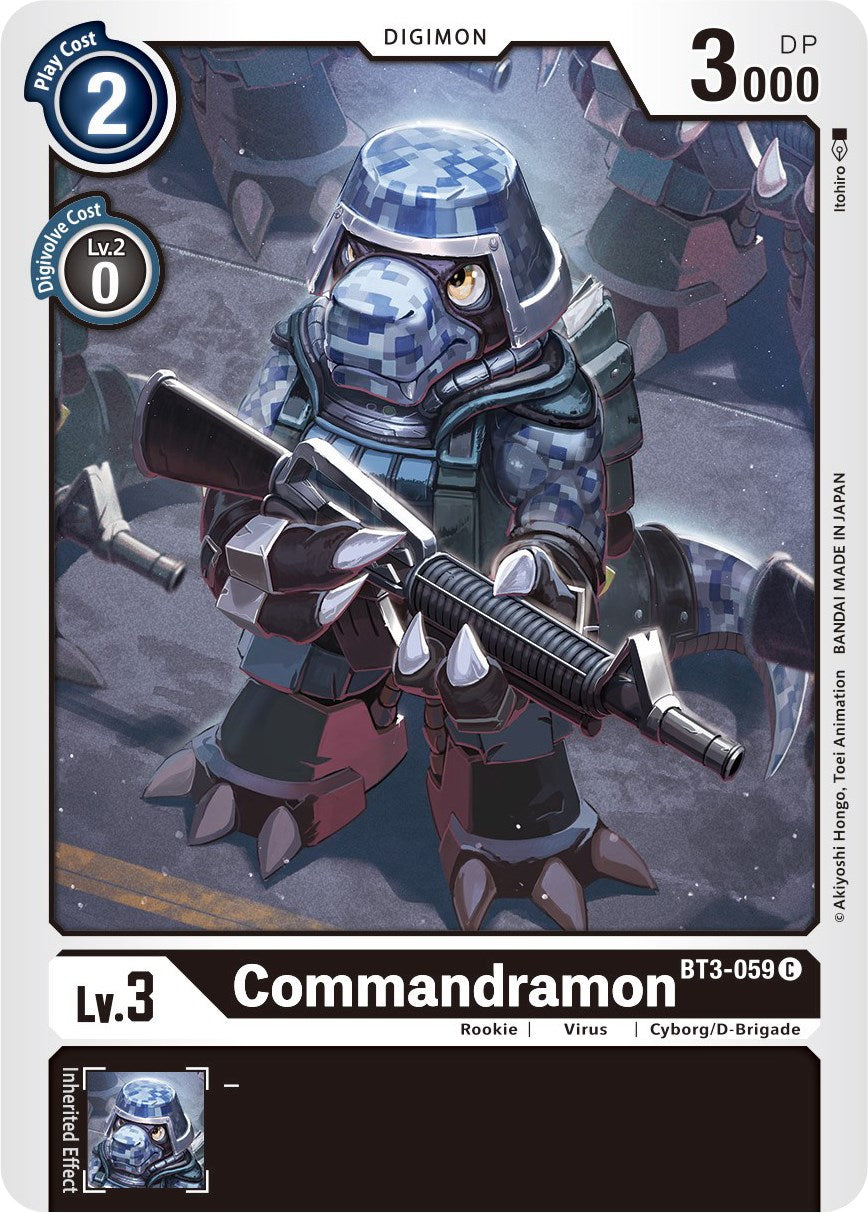 Commandramon BT3-059 [ Inglese / Giapponese ]