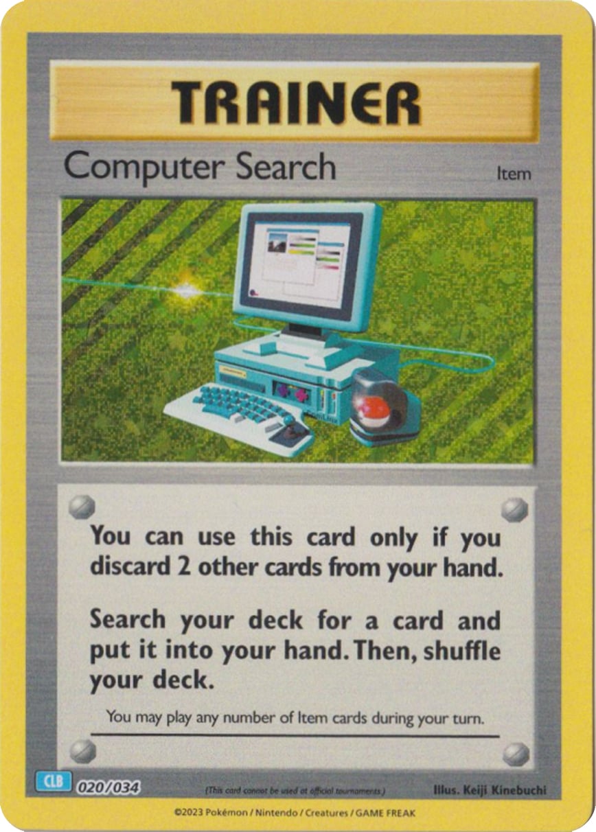 Computer Search - Pokémon TCG Classic: Blastoise & Suicune ex Deck 020/034 [ Inglese ]
