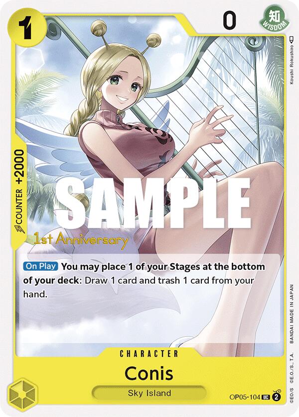 Conis OP05-104 [ Inglese / Giapponese / Francese / Cinese Semplificato ]