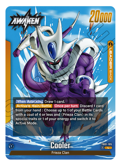 Cooler FB01-105 [ Inglese / Giapponese ]