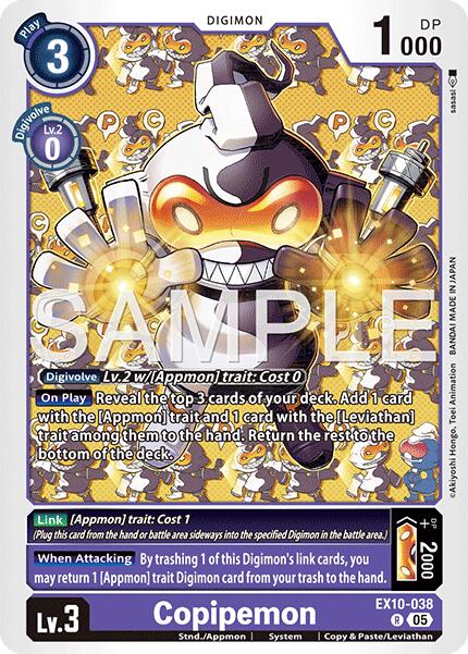Copipemon EX10-038 [ Inglese / Giapponese ]