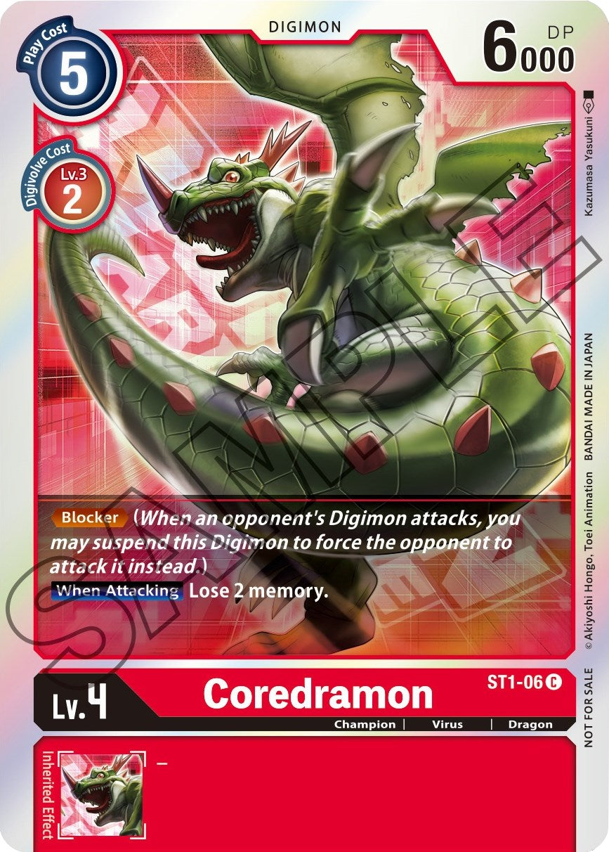 Coredramon ST1-06 [ Inglese / Giapponese ]