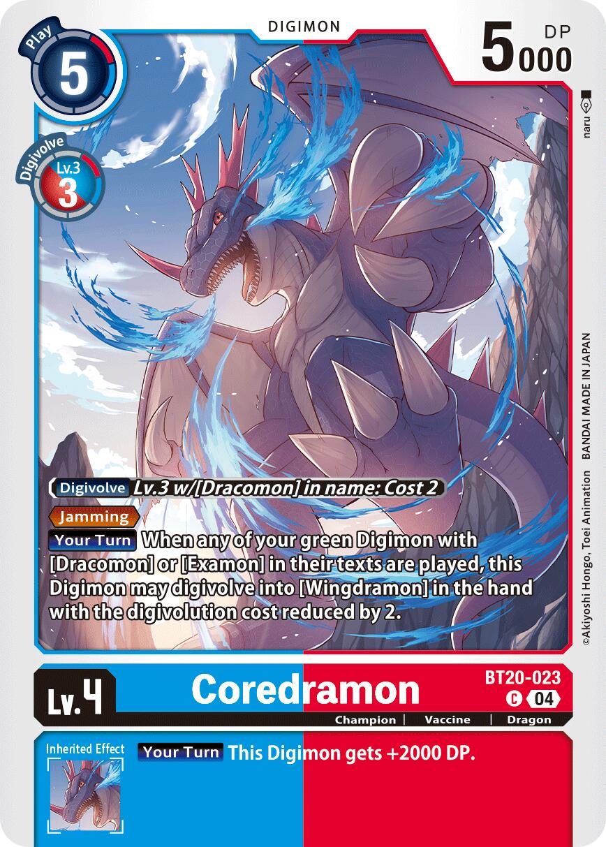 Coredramon BT20-023 [ Inglese / Giapponese ]