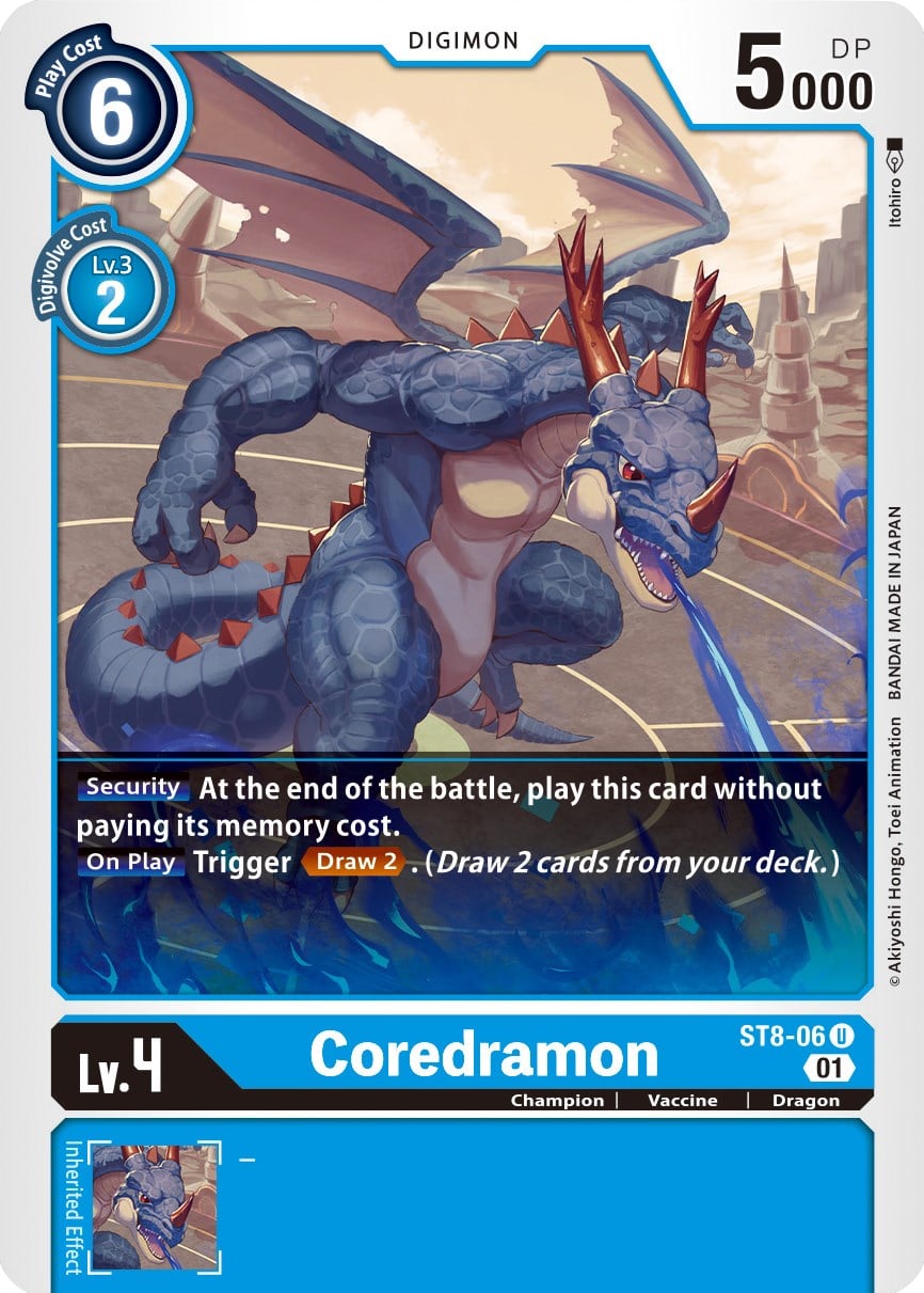 Coredramon ST8-06 [ Inglese / Giapponese ]