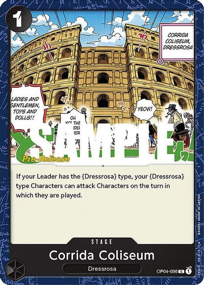 Corrida Coliseum OP04-096 [ Inglese / Giapponese / Francese / Cinese Semplificato ]