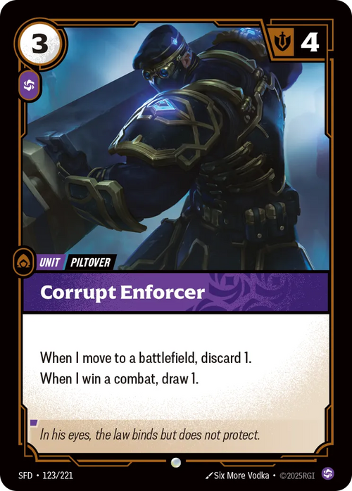 Corrupt Enforcer (Common) [ Inglese / Cinese Semplificato ]